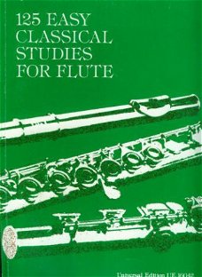 Frans Vester; 125 Easy Classical Studies for Flute