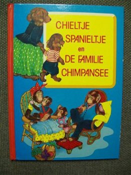 Chieltje Spanieltje en de familie Chimpansee Schermele - 1