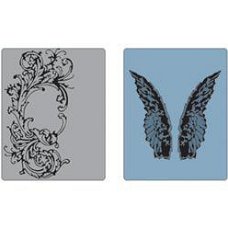 Tim Holtz alterations texture fades flourish&wings