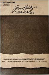 Tim Holtz idea-ology kraft glassine - 1