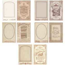 Tim Holtz idea-ology cabinet card frames - 1