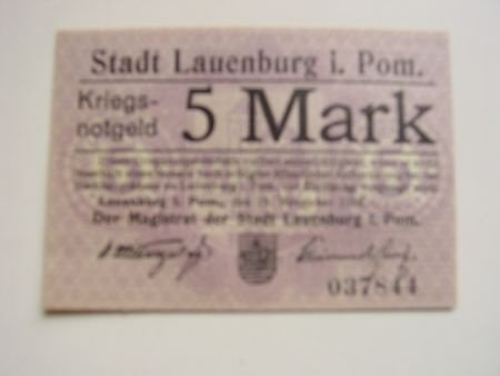 Noodgeld Lauenberg 5 Mark - 1