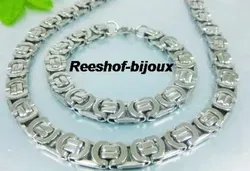 ACTIE: BREDE EDELSTALEN KONINGSKETTING 50 X 1,1 CM
