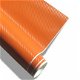 Rol Carbonfolie Oranje - 200x152cm in koker - 1 - Thumbnail