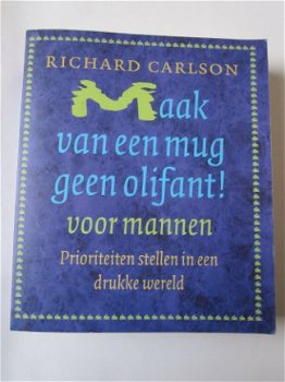 Maak van een mug geen olifant voor mannen. Richard Carlson. - 1