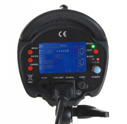 Falcon Eyes Studioflitsset TFK-2400L met LCD Scherm - Afbeelding 3