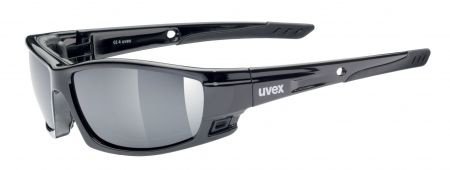 Uvex SGL 300 Black Skibril Sportbril Zonnebril Mirror Silver - 1