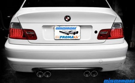 Eisenmann Sportuitlaat BMW M3 E46 4x Ø76mm - 1