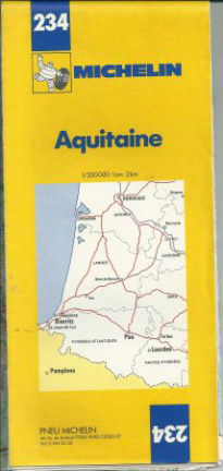 Michelin 234 Aquitaine - nr. 1