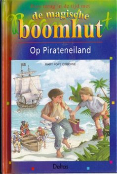 M P Osborne De magische boomhut Op pirateneiland - 1