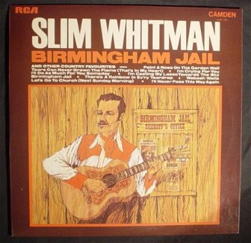 LP Slim Whitman,Birmingham Jail,1969, engelse p, CMD 1018 - 1