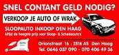 Sloopauto Voorschoten Gegarandeerd de hoogste prijs - 1 - Thumbnail