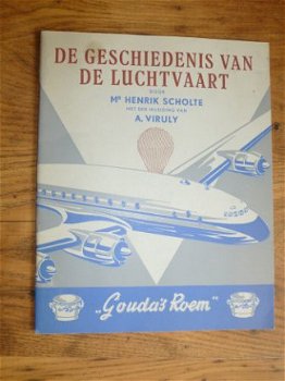 De geschiedenis van de luchtvaart (plaatjesalbum) - 1