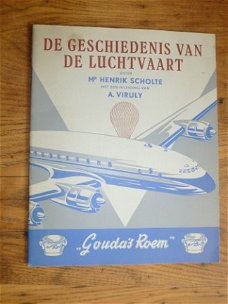 De geschiedenis van de luchtvaart (plaatjesalbum)