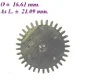 Minuutpijp = Franse pendule / regulateur =20008 - 1 - Thumbnail