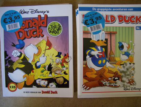 9 donald duck albums - 1