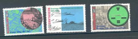 Nederland 1987 NVPH 1378/80 Gecombineerde uitgifte postfris - 1