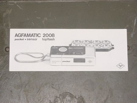 Handleiding AGFAMATIC 2008 pocket + sensor - 1