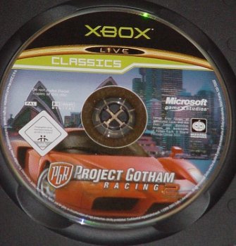 XBOX Original, Spel / Game, Project Gotham Racing 2, origineel. - 0