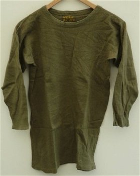 Hemd, Onderhemd, lange mouw, Koninklijke Landmacht, maat: 4, 1978.(Nr.1) - 0
