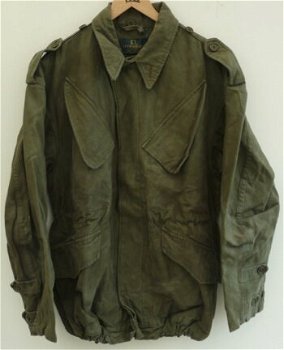 Jas, Parka, Uniform, Buiten, Gevechts, M58, Koninklijke Landmacht, maat: M, 1977.(Nr.1) - 0