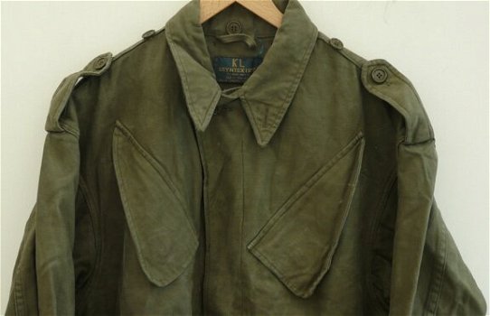 Jas, Parka, Uniform, Buiten, Gevechts, M58, Koninklijke Landmacht, maat: M, 1977.(Nr.1) - 1