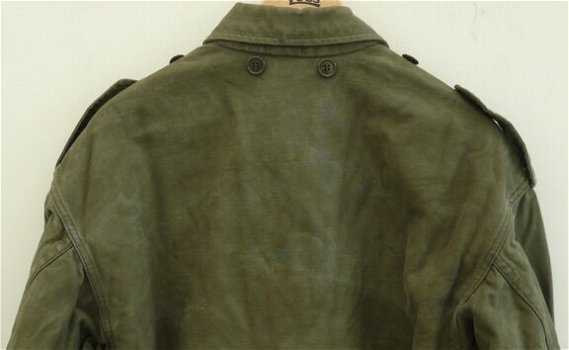 Jas, Parka, Uniform, Buiten, Gevechts, M58, Koninklijke Landmacht, maat: M, 1977.(Nr.1) - 4