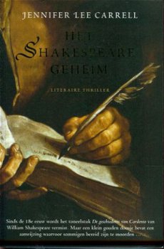 Jennifer Lee Carell; Het Shakespeare Geheim - 1