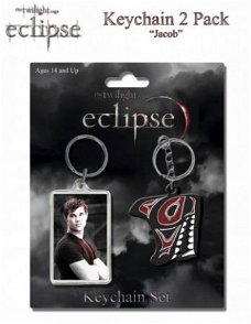 Twilight Eclipse Keychain 2 pack "Jacob"