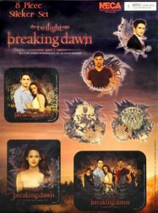 Twilight Breaking Dawn Sticker Set Characters