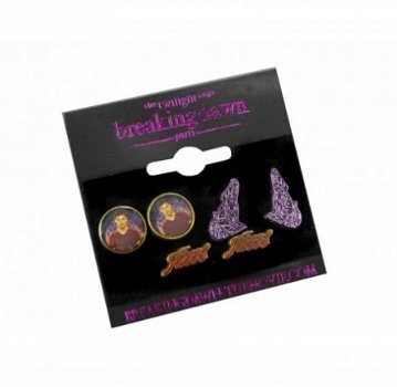 Twilight Breaking Dawn Earrings 3-Pack Team Jacob - 1