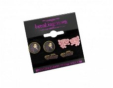 Twilight Breaking Dawn Earrings 3-Pack Team Edward