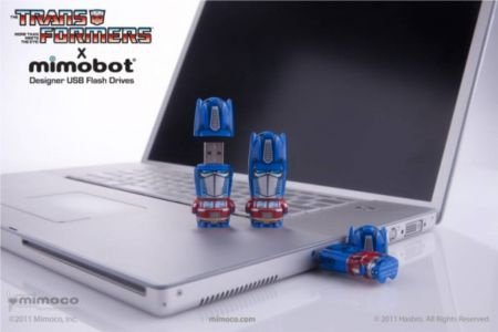 Transformers MIMOBOT USB Flash Drive Optimus Prime 4 GB - 1