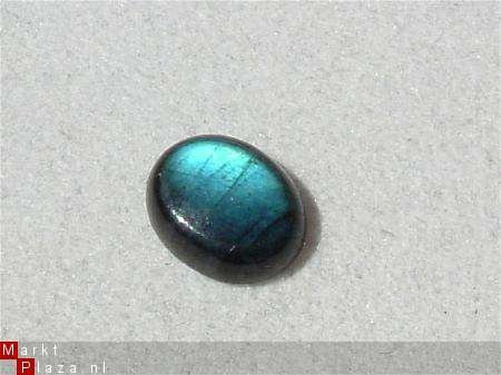 Cabochon #88 blauw Spectroliet 8*10*3mm - 1