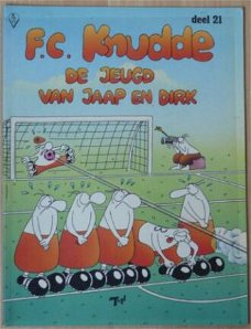 Strip Boek, F.C. Knudde, De Jeugd Van Jaap En Dirk, Nummer 21, De Vrijbuiter, 1986.