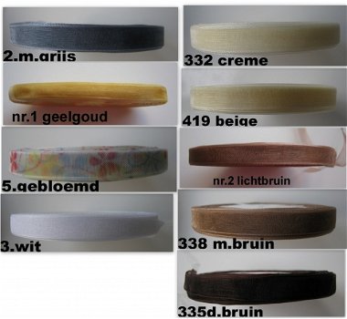 organza lint 12/13 mm.prijs is p.meter - 3