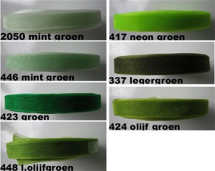 organza lint 12/13 mm.prijs is p.meter - 5