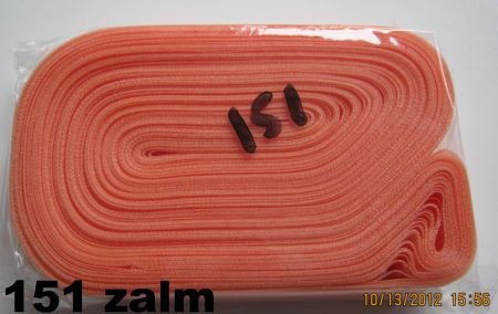 organza lint 13 mm . prijs is p.pakje (ca.20/22 mtr) - 1