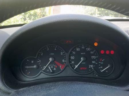 Onderdelen toerenteller snelheidsmeter Peugeot 206 - 1