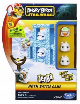 Angry Birds Star Wars - Jenga Hoth Battle Game - 1
