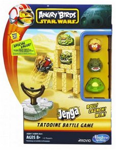 Angry Birds Star Wars - Jenga Tatooine Battle Game