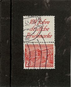 Duitsland, Berlijn combinatie postz.boekje Michelnr. S4 gest