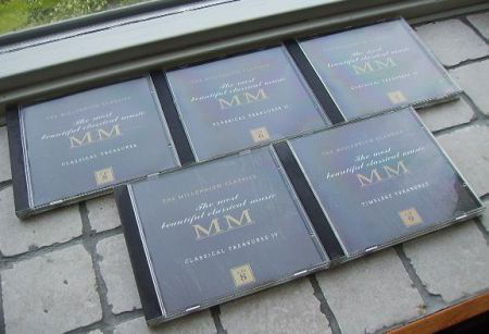 Vijf nieuwe CD's "Millennium Classics"-reeks (deel 5 t/m 9) - nr. 1