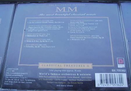 Vijf nieuwe CD's "Millennium Classics"-reeks (deel 5 t/m 9) - Afbeelding 4