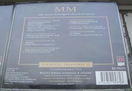 Vijf nieuwe CD's "Millennium Classics"-reeks (deel 5 t/m 9) - Afbeelding 5