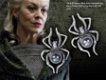 HP - Narcissa Malfoy Spider Oorbellen (Sterling Zilver) - 1 - Thumbnail