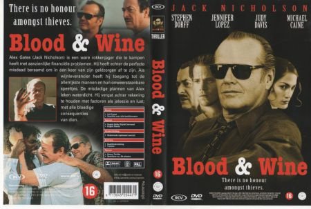 Blood and Wine, misdaad,'96,J.Nicholson/J.Lopez,ondert.nieuw - 1