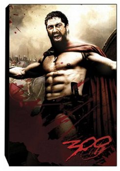 300 - Stretched Art on Canvas: Leonidas - 1