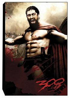 300 - Stretched Art on Canvas: Leonidas