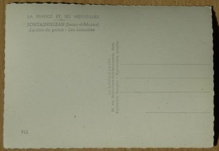 Postkaart, Guy (912), Fontainebleau Le Palais, jaren'50. - 2